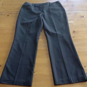 Ann Taylor Y2K Black Curvy Trousers Womans 8P